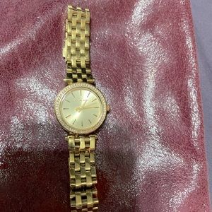 Gold Michael kors watch